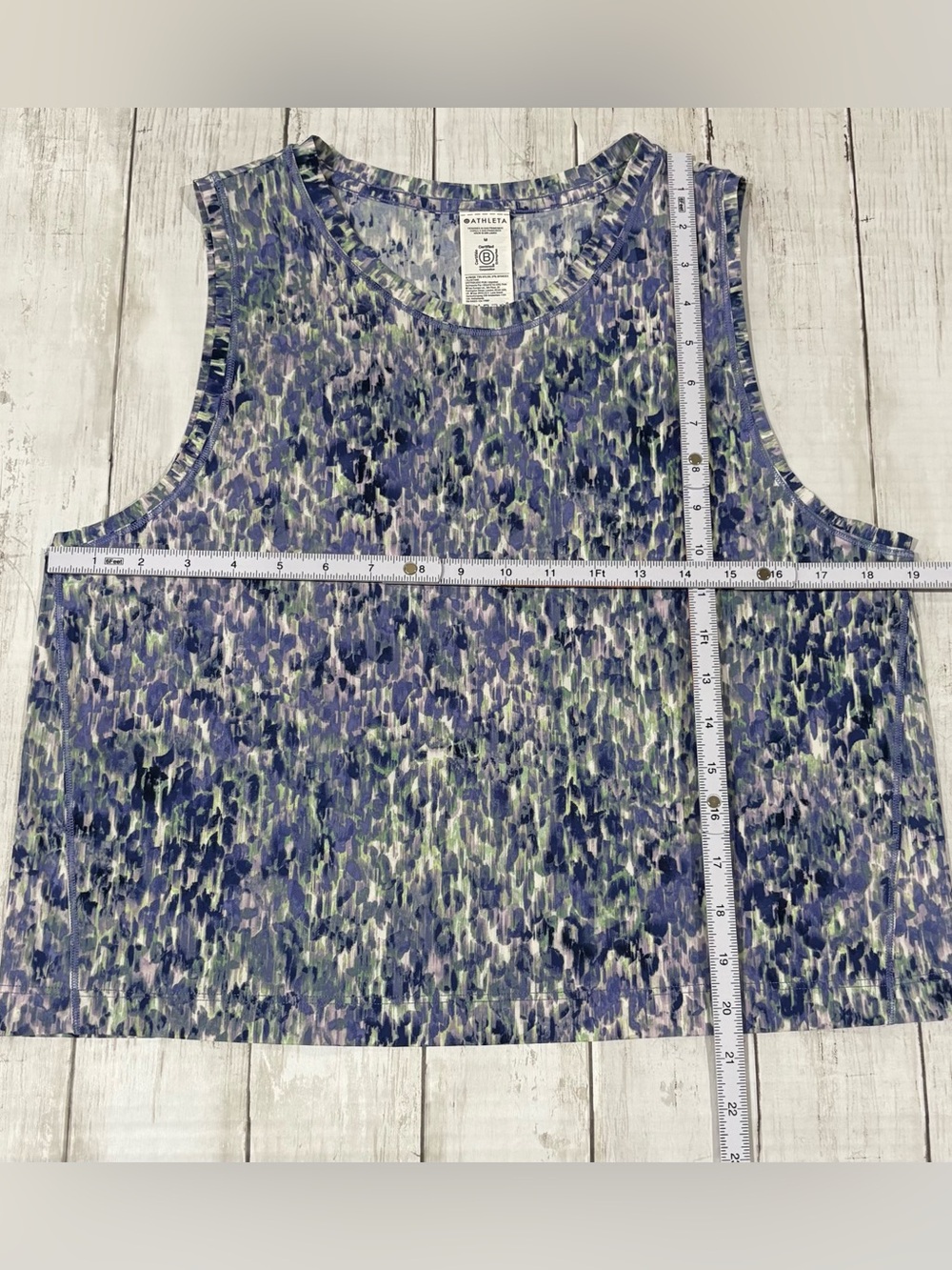 NEW! Athleta Ultimate Muscle Tank Top Crew Neck Purple Medium - Picture 10 of 12